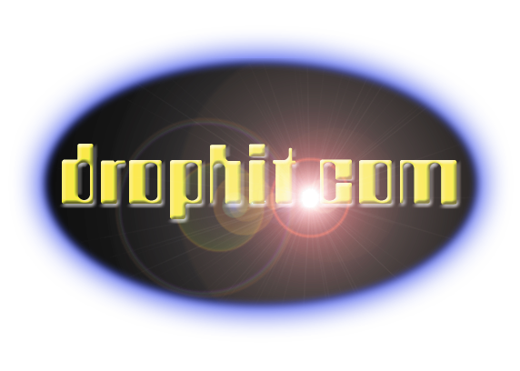 The original drophit.com oval logo